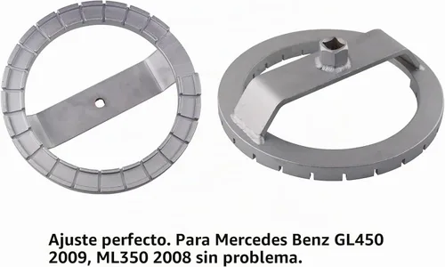 Vista 5 de Herramienta de extracción de llave de tapa de depósito de combustible para Mercedes Benz W164 W251