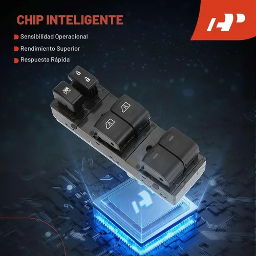 Vista 6 de A-Premium Interruptor de elevalunas eléctrico delantero izquierdo del lado