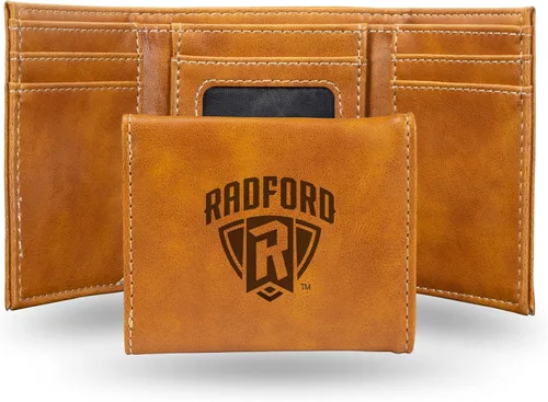 Vista 87 de NCAA Rico Industries - Billetera triple grabada con láser, con grabado láser, accesorio para hombre