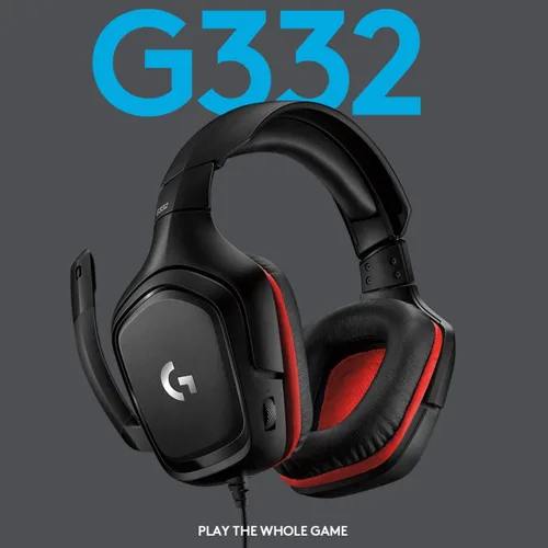 Vista 2 de Logitech G332 Auriculares estéreo para juegos para PC, PS4, Xbox One, Nintendo Switch (renovado)