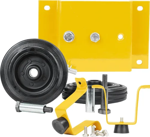 Vista 10 de CAT Ventiladores - Ventilador de tambor industrial de alta velocidad de 24 pulgadas de grado industrial (amarillo, 3 en 1): 6,500 CFM, 3