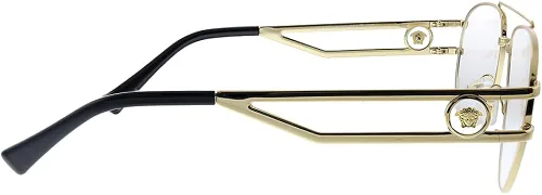 Vista 3 de Versace VE 1269 1002 - Gafas de aviador (metal, 2.165in)