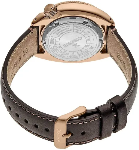 Vista 5 de SEIKO SRPG18 Prospex - Reloj para hombre color marrón 1669in acero inoxidable Marrón Buceador