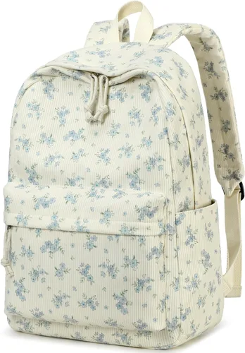 Vista 17 de BTOOP Mochila escolar para adolescentes, mochila grande de pana ligera, para niñas, niños, casual, escuela secundaria, universidad, Mochilas Daypack