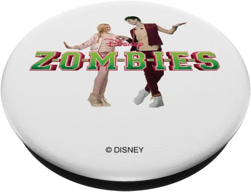 Vista 2 de Disney Zombies Addison and Zed Love PopSockets - Agarre y soporte para teléfonos y tabletas, Negro
