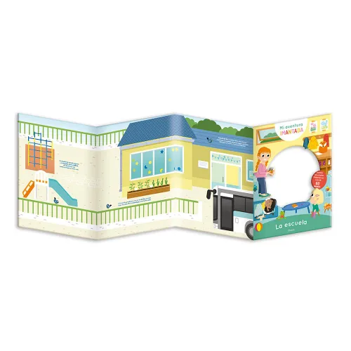 Vista 3 de Aventura imantada. La escuela Gráfico mural – 1 Noviembre 2024