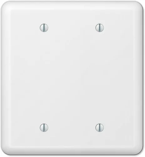 Vista 5 de Amerelle 935DBK Devon - Placa de pared, 1 dúplex, color negro