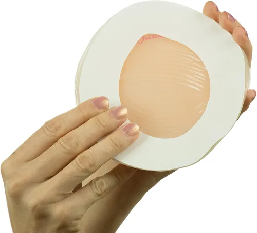 Vista 3 de DressTech Proform Crossdresser - Formas de silicona rellenas de gel, forma mejorada, cintas adhesivas incluidas