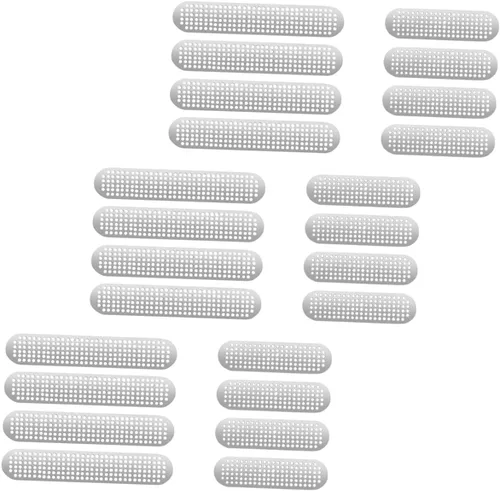Vista 8 de DOITOOL Paquete de 24 calcomanías protectoras de polvo para altavoz de teléfono, accesorios de teléfono, redes de malla para serie 12/13