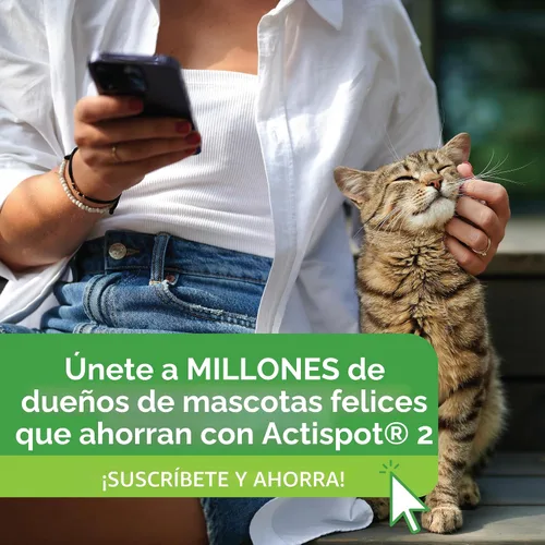 Vista 8 de TevraPet Actispot II Tratamiento de pulgas para gatos grandes de 9+ libras 6 dosis Poderosa prevención y control