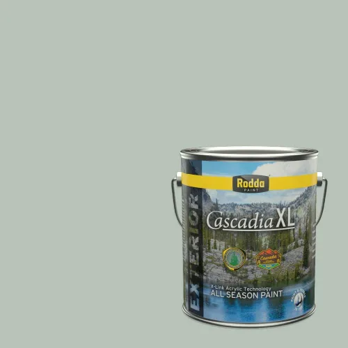 Vista 154 de Rodda Paint CASCADIA XL - Pintura satinada exterior e imprimación en uno, cuarto de galón, banderín para bebé