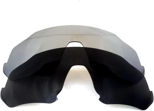 Vista 4 de Lentes de repuesto para gafas de sol Oakley Flight Jacket multicolor Negro
