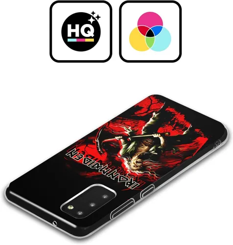 Vista 2 de Head Case Designs Iron Maiden Benjamin Breeg Art - Funda de gel con licencia oficial [protección de grado militar] compatible con Samsung Galaxy