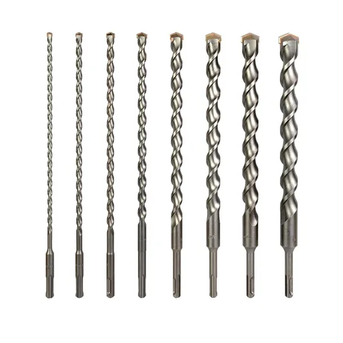 Vista 11 de Broca para martillo perforador rotativo SDS Plus de 1-1/4 pulgadas x 12 pulgadas, punta de carburo para ladrillo, piedra y hormigón, Versión 2