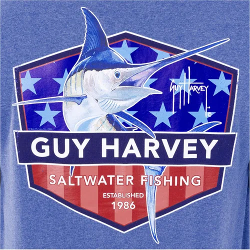Vista 67 de Guy Harvey Camiseta de manga corta Threadcycled para hombre