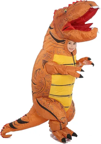 Vista 6 de FUNNY COSTUMES T-Rex - Disfraz de dinosaurio para niños talla 4-12