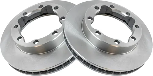 Vista 6 de TRQ Kit de pastillas de freno delantero y rotor, kit químico de freno, pastillas de freno de cerámica compatible con Chevrolet K1500 Suburban