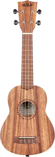 Vista 10 de Kala Ukelele barítono de teca KA-TEAK-B