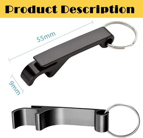Vista 2 de Amlion Llaveros personalizados para abrebotellas, grabados a granel, con texto de logotipo, para hombres y mujeres, regalos de fiesta de boda