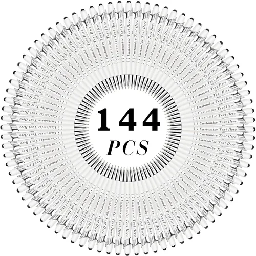 Vista 148 de Bolígrafos personalizados a granel con punta de lápiz capacitivo, 12 bolígrafos personalizados con logotipo de mensaje con nombre, bolígrafos