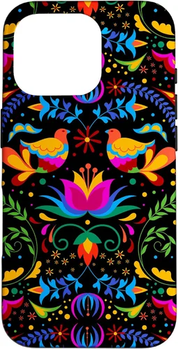 Vista 20 de Funda para iPhone 17 de Mexican Heritage Otomi Pride Love Peace Doves