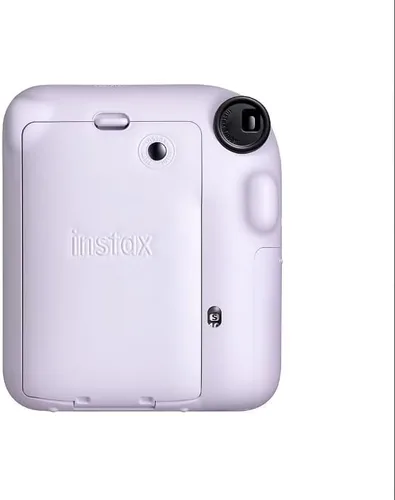 Vista 4 de Fujifilm Instax Mini 12 - Cámara instantánea con película adicional, 20 hojas, color lila (morado)