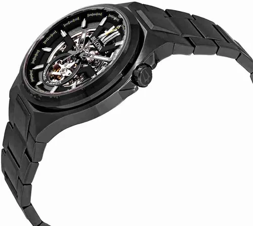 Vista 2 de Bulova Reloj clásico Maquina automático de apertura abierta para hombre