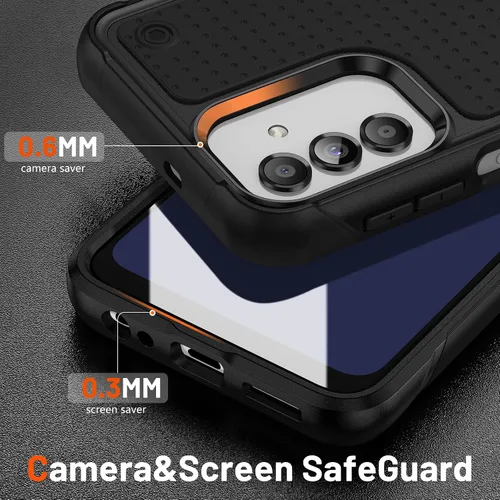 Vista 4 de Funda diseñada para Samsung Galaxy A13 5G, Galaxy A32 5G, regalo de grado militar, funda protectora contra caídas a prueba de golpes para Galaxy A13