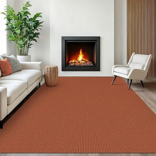 Vista 203 de EARTHALL Alfombra tejida de 2 x 3 pies, lavable para entrada, alfombra trenzada antideslizante, alfombra para puerta interior y exterior, alfombra