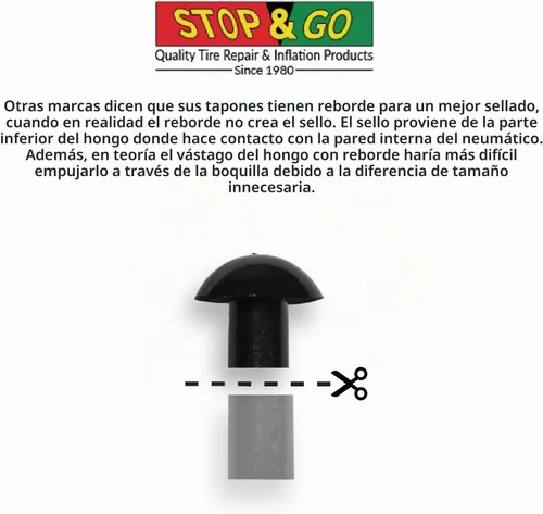 Vista 4 de Stop & Go Kit de reparación de neumáticos Deluxe 1085