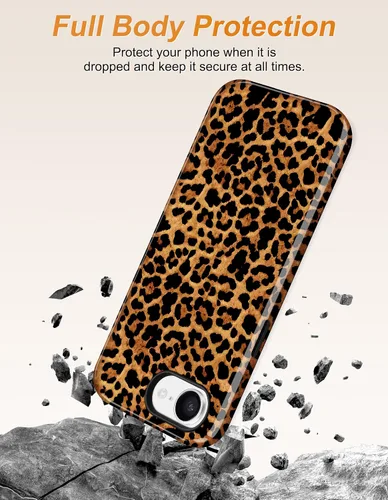 Vista 270 de Jusy Funda compatible con MagSafe con estampado de caparazón de tortuga marrón para iPhone 7/8/SE, cubierta protectora de TPU suave magnética