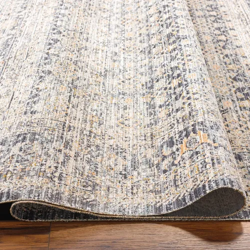 Vista 7 de Livabliss x Becki Owens Margaret Alfombra de Pasillo Vintage Lavable para Exteriores, 2'7" x 7'3", Gris/Carbón, (7' y menos)