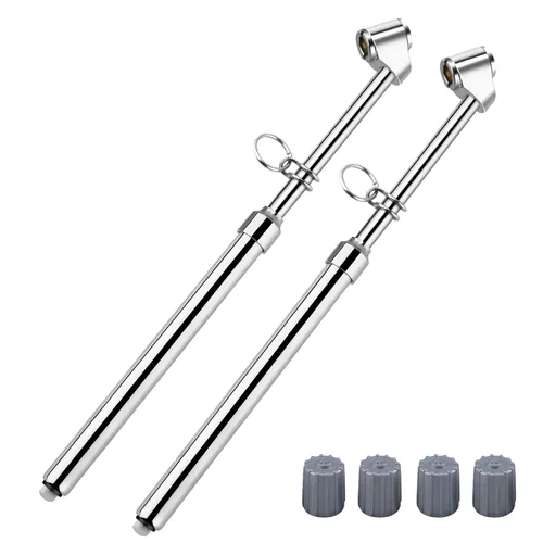 Vista 10 de ATsafepro Medidor de presión de neumáticos para semirremolque, rango de calibre de neumáticos de alta resistencia a 150 PSI/10 bar, medidor