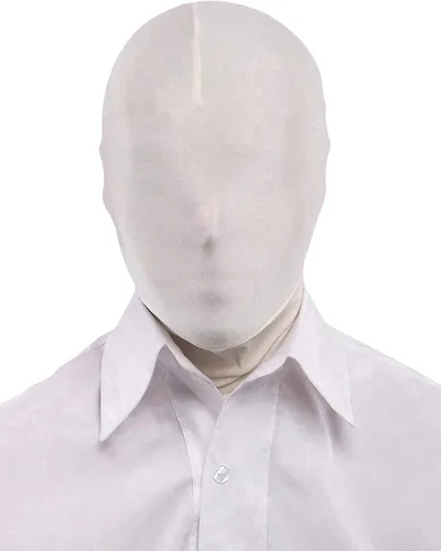 Vista 35 de Seeksmile Zentai - Máscara capucha unisex de licra elastano