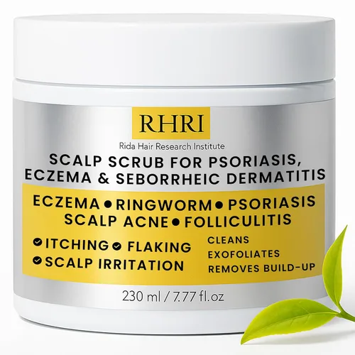 Vista 7 de Rida Hair Research Institute Crema para la psoriasis para el cuero cabelludo, la cara y el cuerpo Crema de eczema para adultos Tratamiento