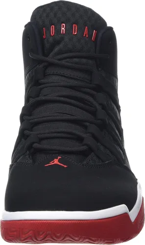 Vista 2 de Nike Tenis de baloncesto para hombre, negro, negro, negro, rojo gimnasio 023, 8.5, Negro Negro Black Gym Red 023, 8.5