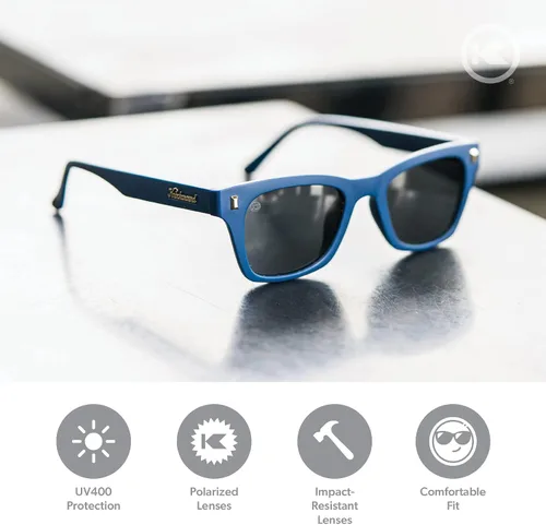 Vista 2 de Knockaround Seventy Nines - Gafas de sol polarizadas para hombres y mujeres, protección completa UV400