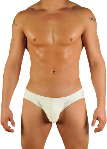 Vista 3 de Traje de baño bikini para caballero, estilo tanga por Gary Majdell