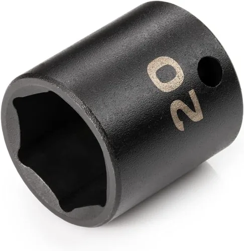 Vista 6 de TEKTON Zócalo de impacto de 6 puntos de 1 pulgada de profundidad de 3/8 pulgadas x 1 pulgada SID13025