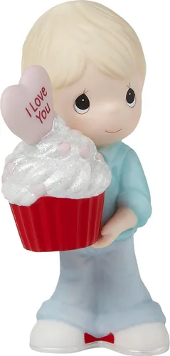 Vista 3 de Precious Moment 222002 You Bake Me Happy Blond Boy - Figura de porcelana