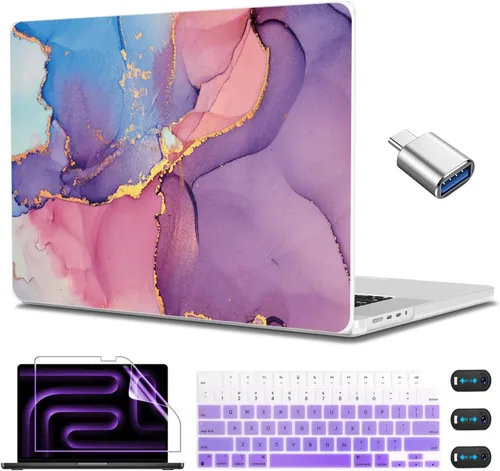 Vista 15 de CISSOOK Funda para MacBook Air de 15 pulgadas M2 M3 M4 M5 2023 2024 2025 2026
