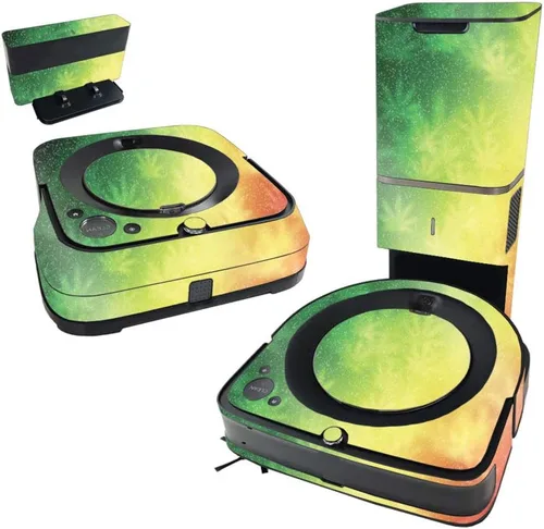 Vista 28 de MightySkins Skin compatible con iRobot Roomba s9+ Vacuum & Braava Jet m6 Bundle – Storm Cloud, funda de vinilo duradera y única Fácil de aplicar