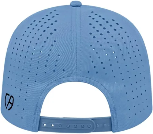 Vista 2 de Cap America i8533 Flexfit 110 Gorra Snapback Perforada de Rendimiento de Perfil Medio de 6 Paneles con Protección UV y Snapback Ajustable