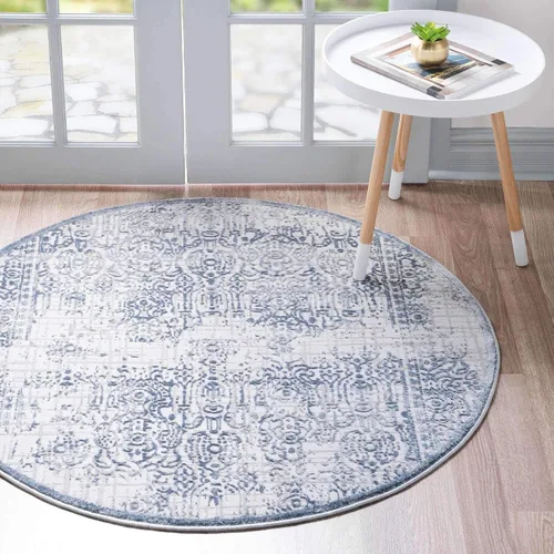 Vista 23 de Unique Loom Aberdeen Collection - Alfombra de área Stanhope (2' 7" x 6' 1" camino, gris/beige)