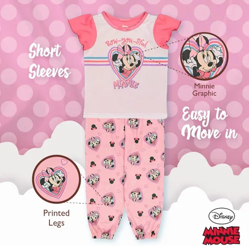 Vista 4 de Disney Conjunto de pijama de 2 piezas para niñas Princesa Sirenita