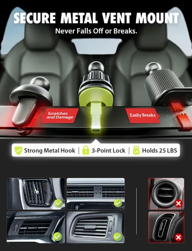 Vista 4 de Bracketron TripGrip - Soporte para teléfono de coche 2 en 1