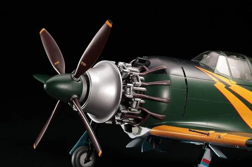 Vista 5 de Hasegawa Kit de modelo Mitsubishi J2M3 Raiden Jack Tipo 21" Escala 1:32