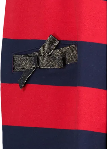 Vista 3 de Nautica Vestido plisado a rayas de manga corta para niña