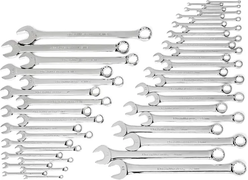 Vista 11 de GEARWRENCH 81916 Juego de llaves combinadas de 22 piezas de 12 puntos, patrón largo, métrico