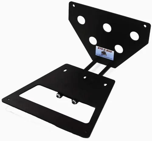 Vista 3 de STO N SHO Soporte de matrícula frontal compatible con Ford Roush Mustang 2010-2012 (SNS5a)